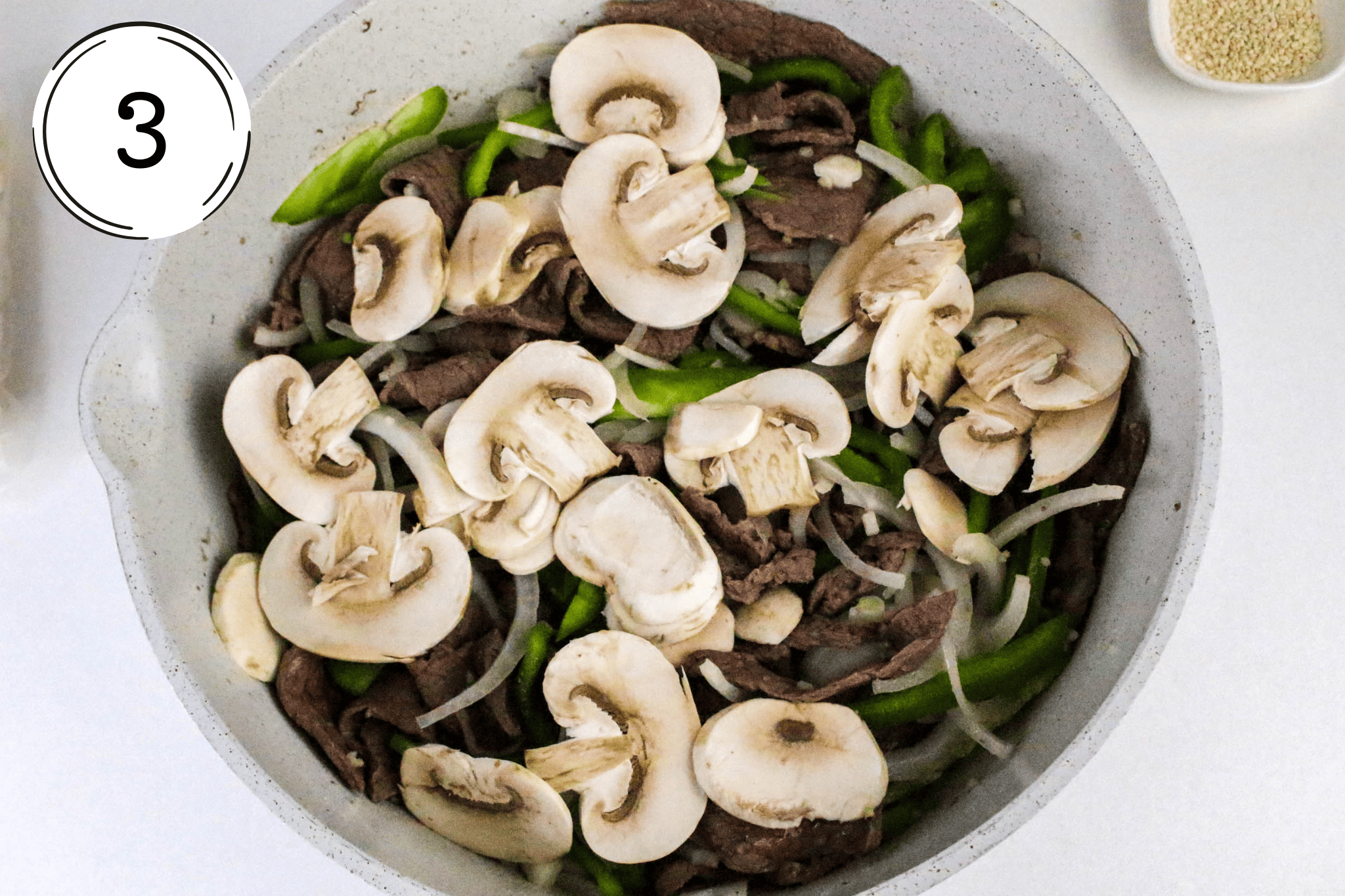 mushrooms and beef