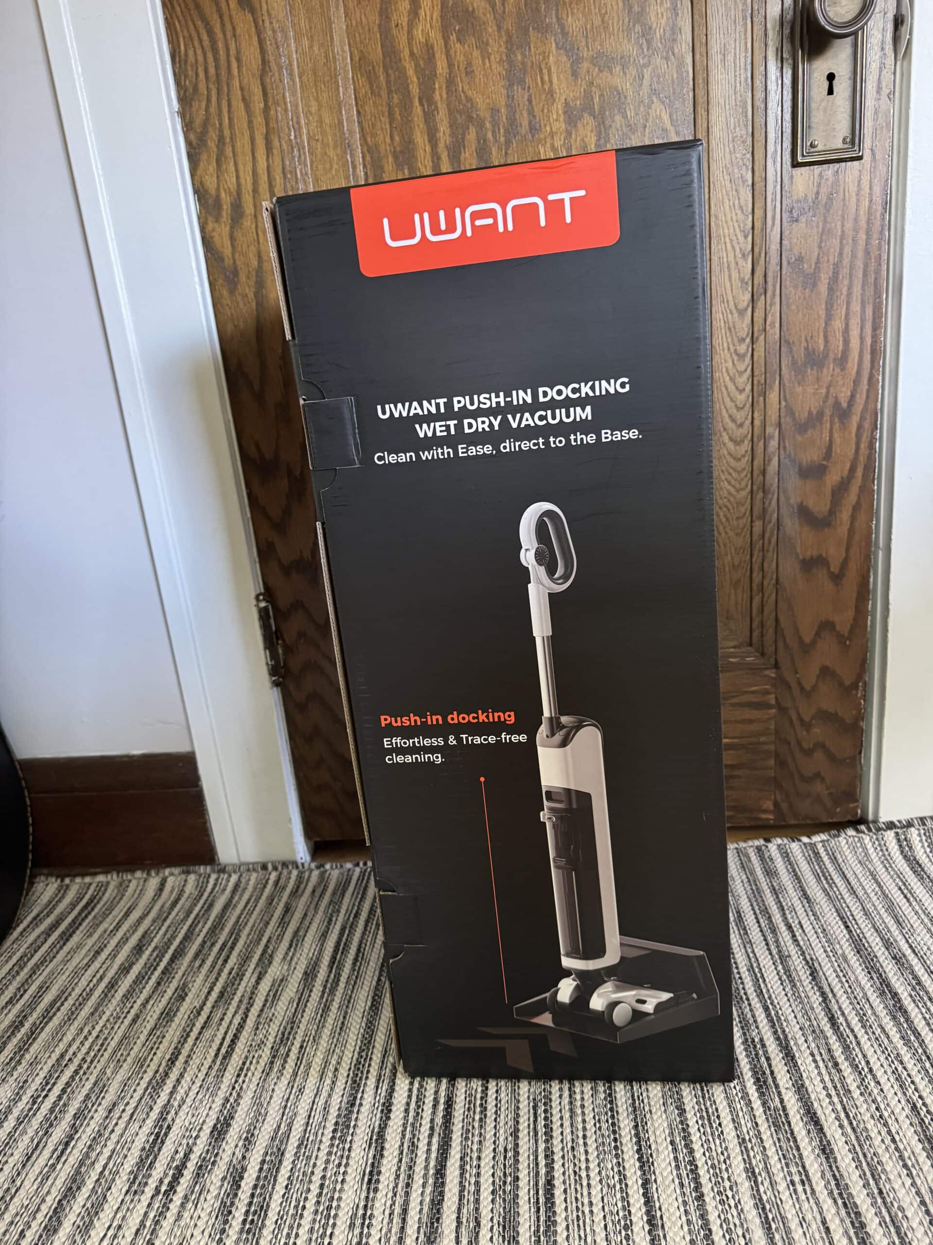 UWANT D100 Wet & Dry Vacuum Cleaner in Box.