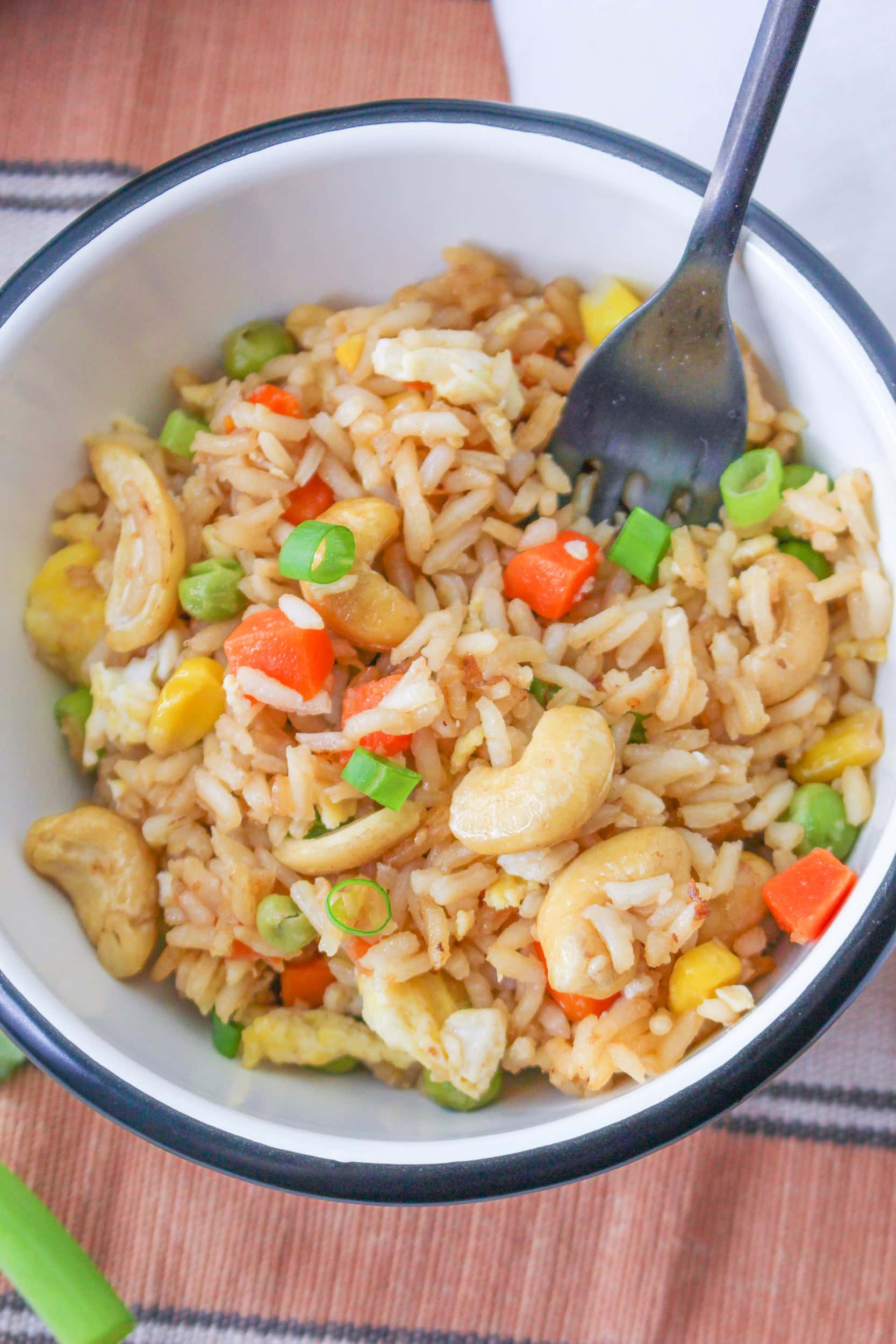 whole bowl of fried rice